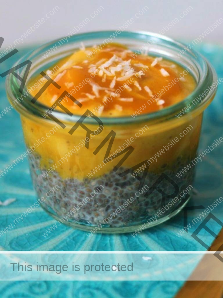 Chia-Mango-Pudding-rezept