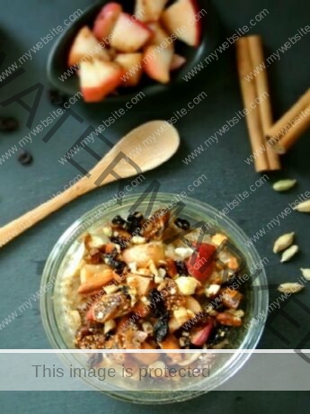 Bratapfel-Porridge-rezept