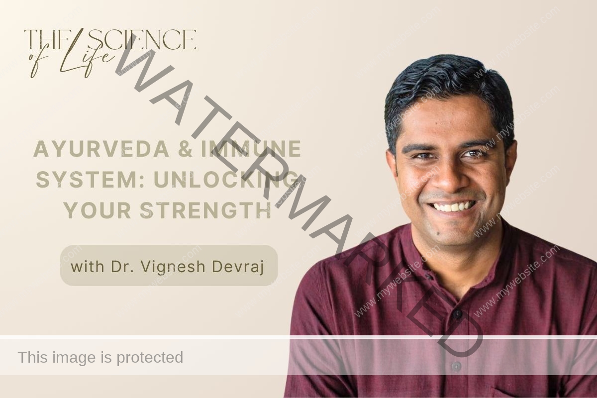 Portrait Dr. Vignesh Devrai - Interview Ayurveda & Immune System