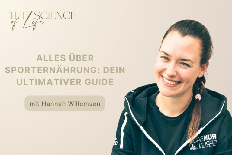 Porträt Hannah Willemsen - Titelbild Sporternährung – was du wissen solltest