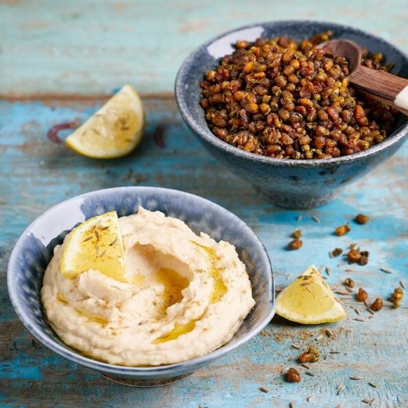 Munglinsen Hummus Rezept