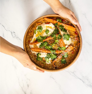 Veganes Ayurevda-Curry-Rezept mit Karotten und Koriander